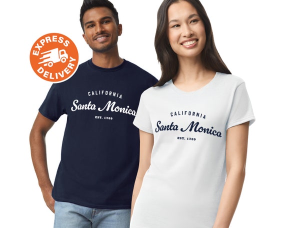Santa Monica T-Shirt Santa Monica California Souvenir Gift Santa Monica T-Shirt Santa Monica California Souvenir Gift