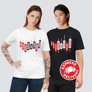 Trading T-shirt Stock Market Trader Crypto Bitcoin Broker Finance Gift Investor Stock Market Financial Markets NASDAQ Wall Street Finance