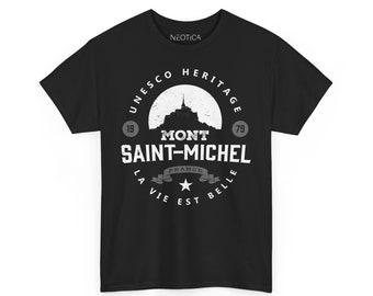Buy Mont Saint Michel T-shirt Catholic Gift Souvenir Mont St
