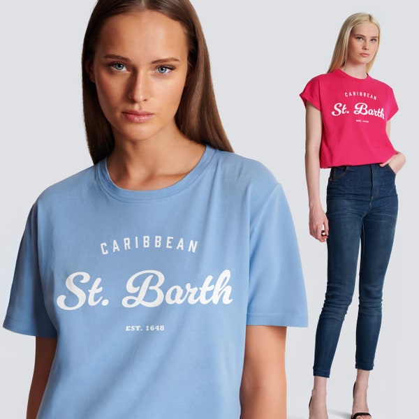 T-shirt St Barth Caribbean Saint Barthelemy Souvenir gift St Barth Shirt Saint Barths Travel Beach St Barths Vacation Luxury island Antilles