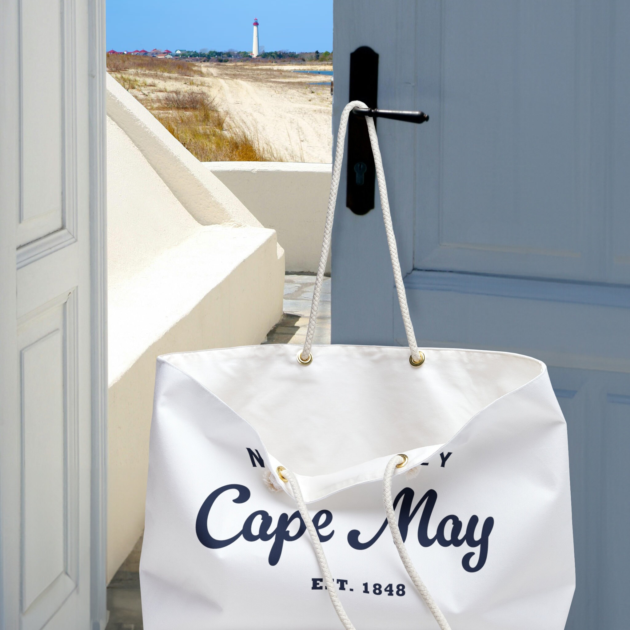 Weekender Cape May Tote Bag New Jersey - Etsy