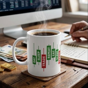 Trading Mug crypto traders for stock market investors, finance and cryptocurrency enthusiasts