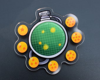 Pin acrílico Dragon Ball Radar