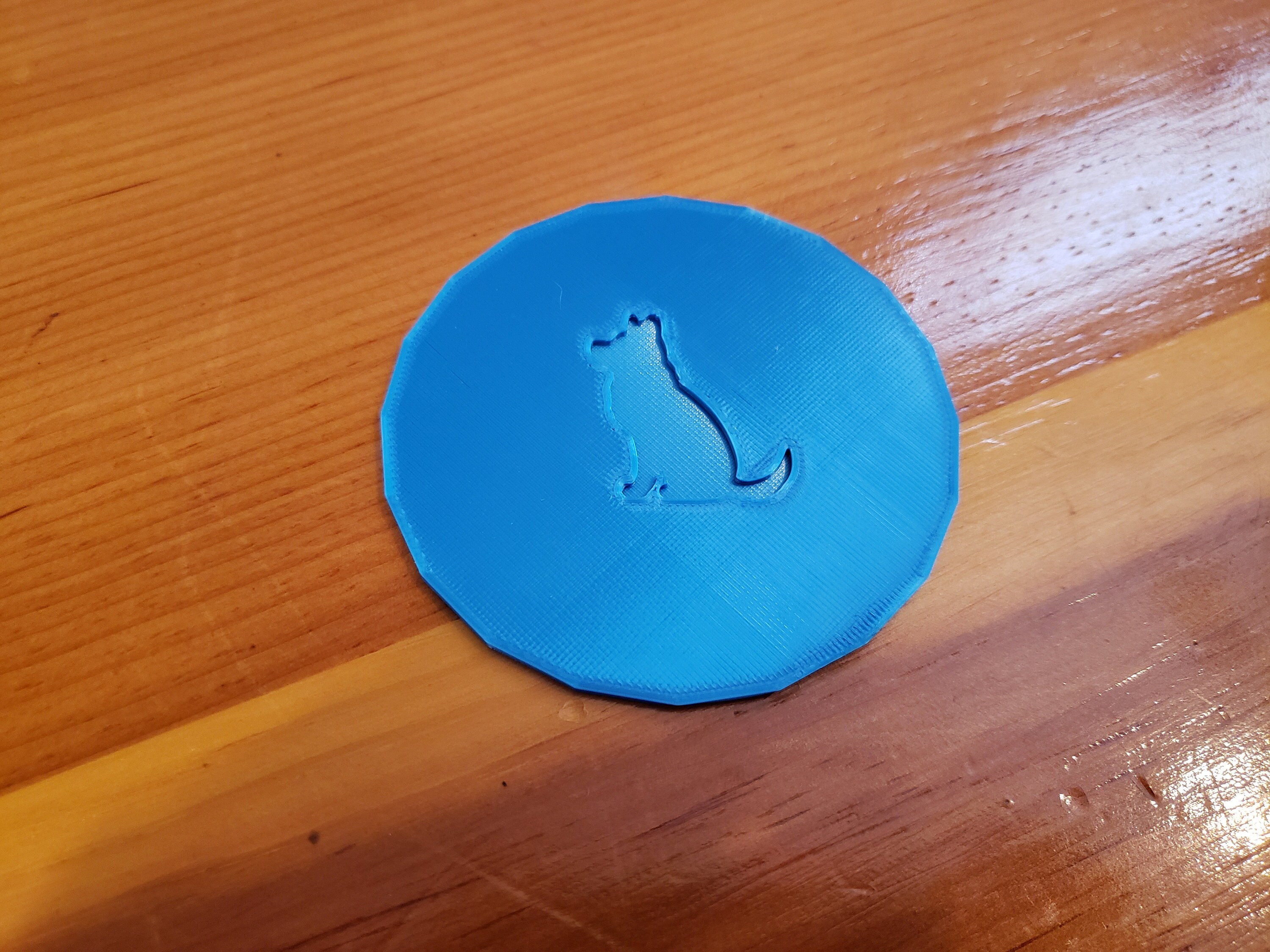3D Printed Dog Coasters set of 4 Etsy