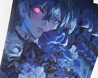 Black Butler - Forget-me-not Print