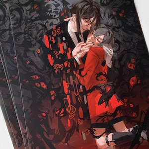 Black Butler - Stampa monocromatica Kiss