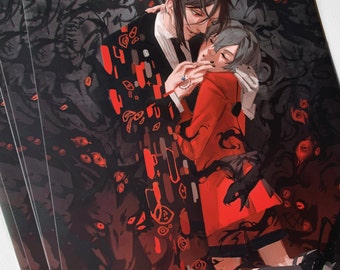 Black Butler - Monochrome Kiss Print