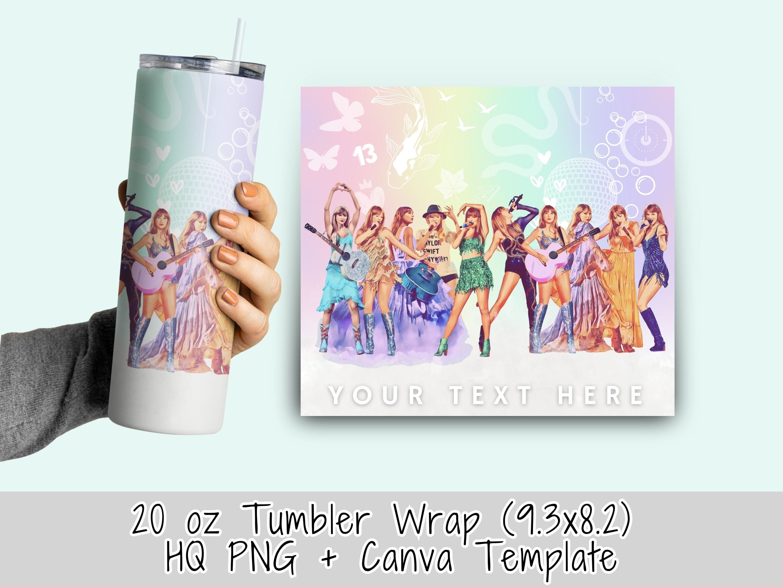 Personalized 20 oz Tumbler – Ginger Squared