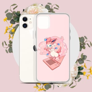 IPhone Case Sylveon Pokemon Eeveelution iPhone 7/8- 15 Pro and