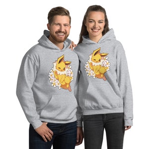 Pokémon Happy Eevee Youth Crewneck Fleece Sweatshirt