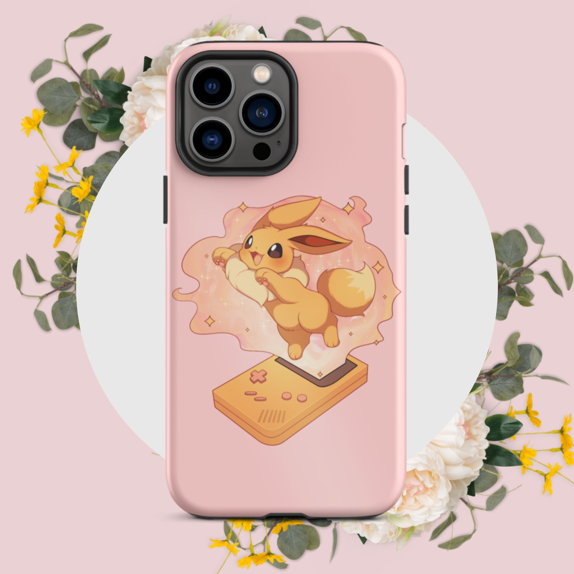 Eevee Iphone 11 Case Eevee Pokemon Tough Phone Case Pokemon