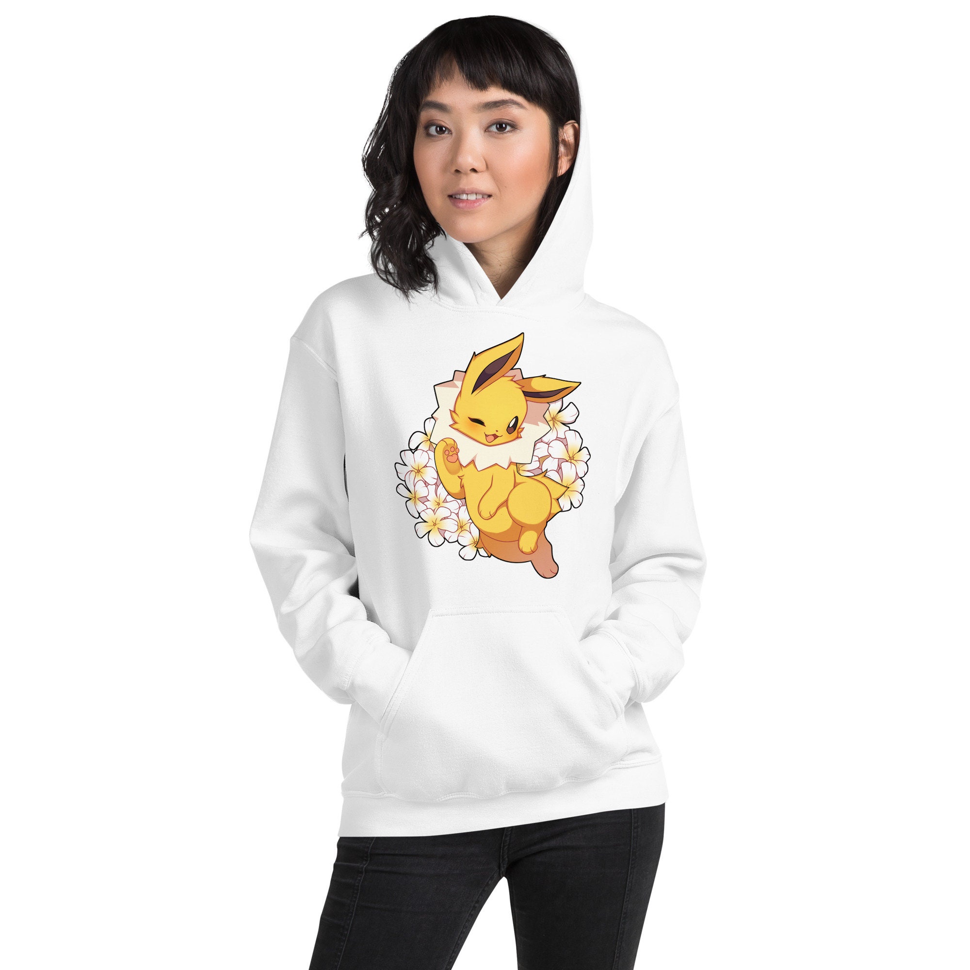 Boy's Pokemon Eeveelutions Pull Over Hoodie - Athletic Heather