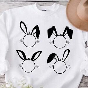 Retro Easter Bunny Sweatshirt, Cute Easter Shirt, Spring Holiday Sweatshirt, Easter Apparel, Happy Easter Sweater, Bunny Lover Sweatshirt