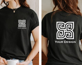 Custom Text Shirt, Company Logo Design Shirt, Personalized Custom Shirt, Customize Your Own Shirt, Custom Made Shirt, Custom DesignT-Shirt,