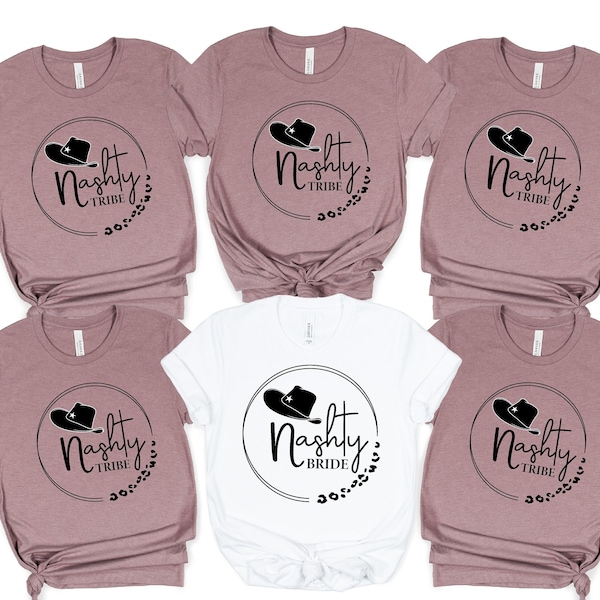 Bachelorette Party Shirts, Nashty Bride Shirt, Bridal Party Shirt, Funny Bachelorette Shirt, Team Bride Shirt, Bachelorette Matching Shirt