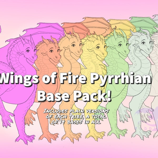 Wings of Fire Pyrrhian Bases Pack