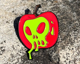 Poison Apple Enamel Pin | Snow White Inspired