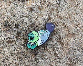 Aromanatee Soft Enamel Pin | Aromantic LGBT Pride