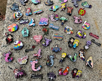 Enamel Pin Bundle: LGBT Pride Soft Lapel Pins - Choose 3