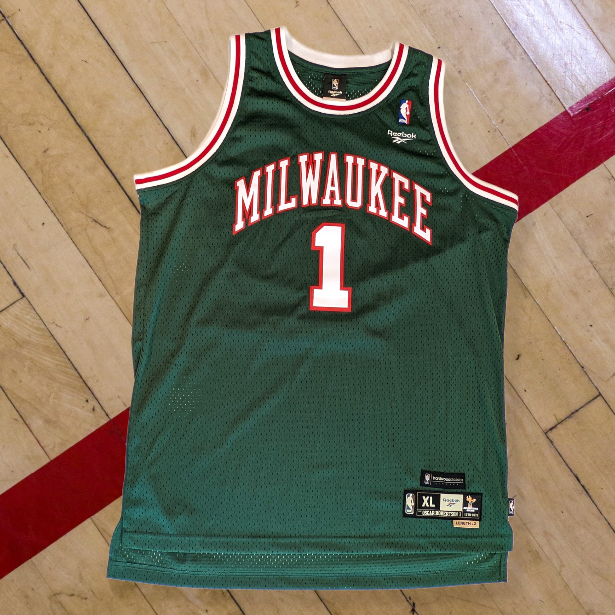 Vintage Ray Allen Milwaukee Bucks Authentic Reebok Jersey -  Israel