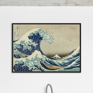 Katsushika Hokusai - Great Wave off Kanagawa - Digital artwork, instant download, for giclee / fine art print