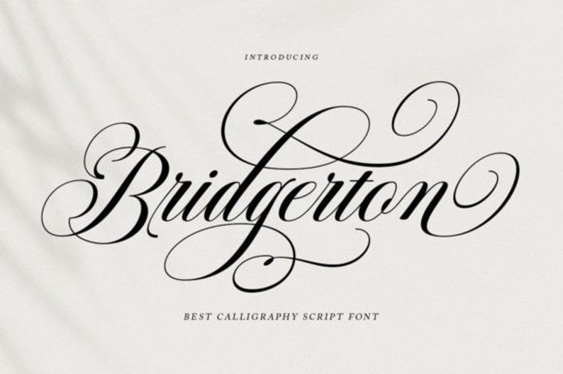 Bridgerton Font image 1