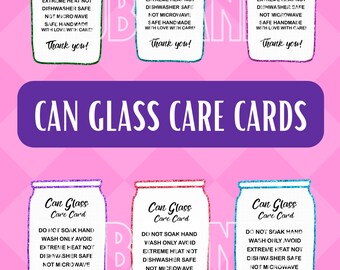 Tarjetas Libby Glass Can Care