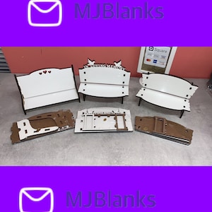 Sublimation Blank memorial bench/blank memorial bench/7inch memorial bench for sublimation