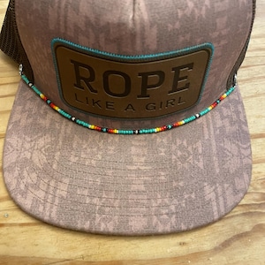 Western Beaded Hat Chain - Oklahoma Smokeshow