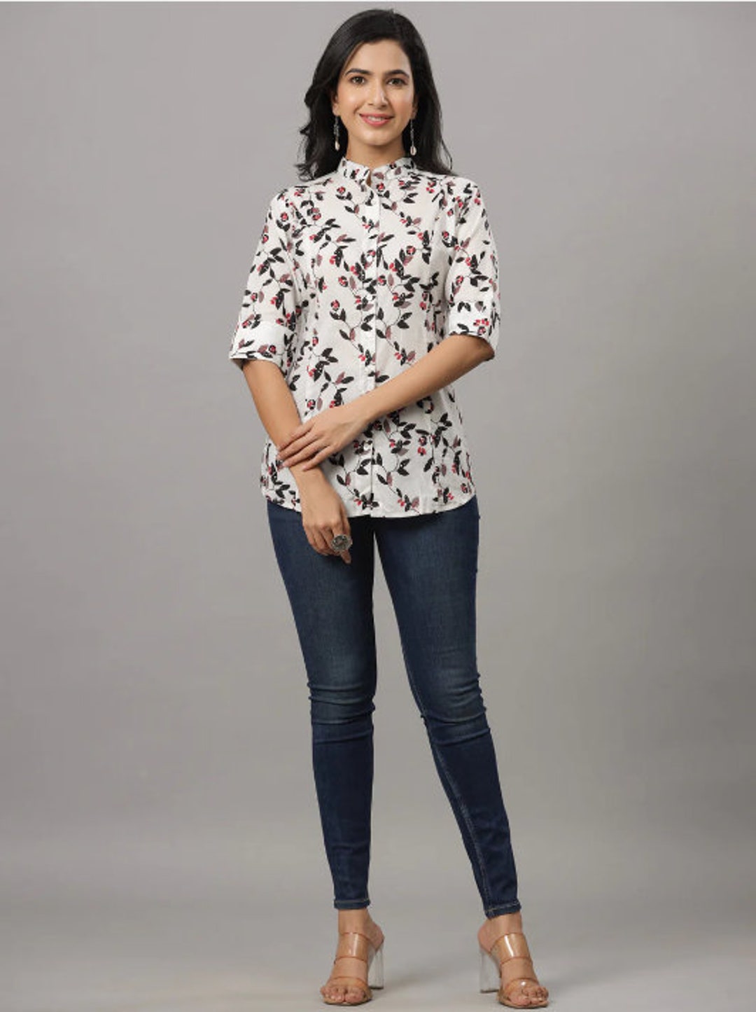 Women's Dress Shirt Dress Shirts for Women Women's Blouse Long Sleeved ...