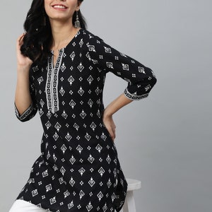 Ikat clearance short kurtis