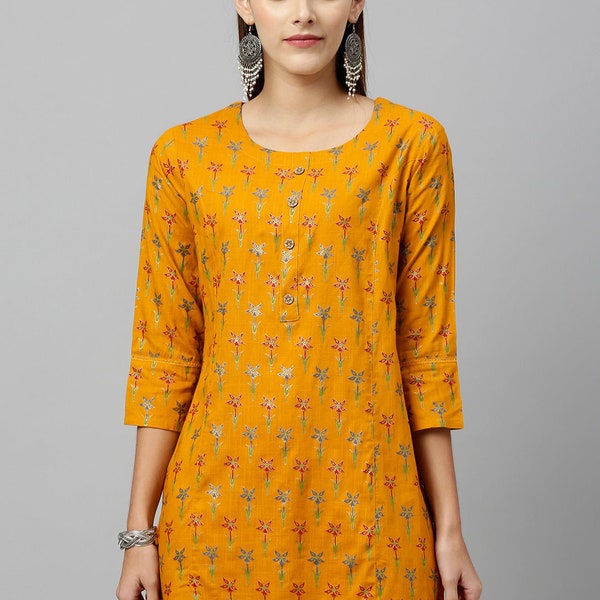 Short Kurtis for Women | Kurtas & Kurtis | Tunic Tops | Tunics for Women | Indian Kurta for Women | Short Kurti | Indian Tunic | Indian Tops