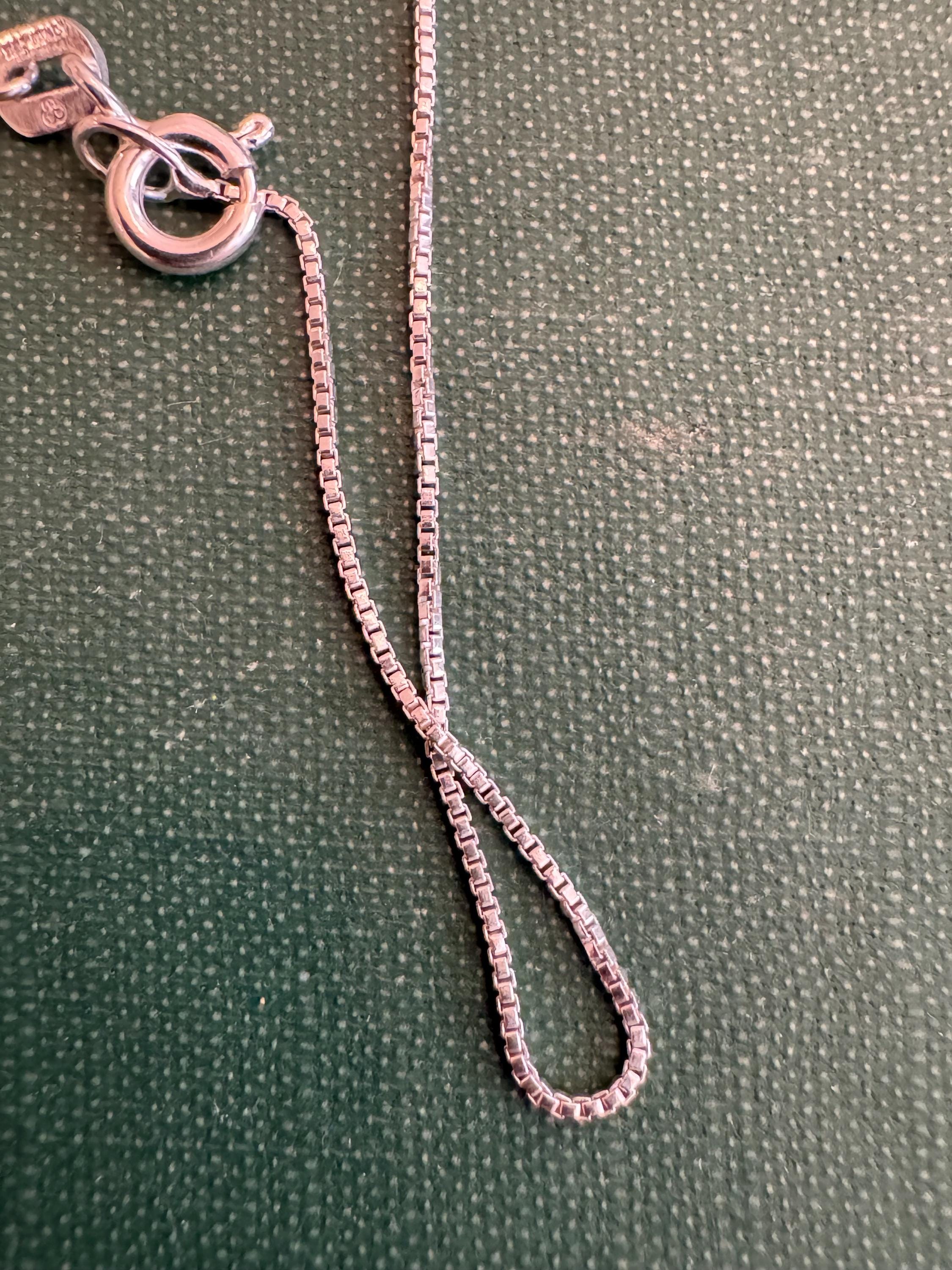 Vintage Timex Silver Tone Watch Face Necklace With Sterling Silver 925 ...