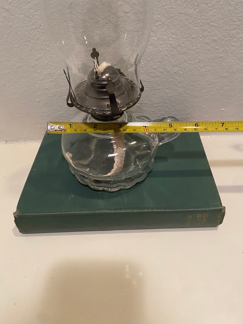 Vintage Lamplight Farms Oil Lamp Etsy