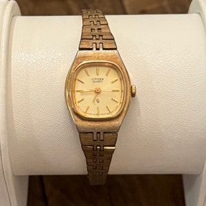 Vintage Citizen quartz damespolshorloge (4031-899121)