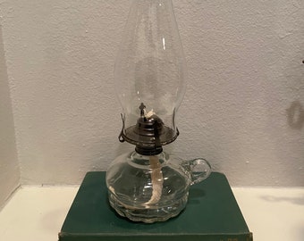 Vintage Lamplight Farms Oil Lamp