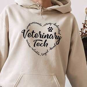 Veterinary Tech Hoodie, Veterinary Assistant Hoodie, Veterinary Hospital Hoodie, Animal Lover Hoodie, Veterinarian Office Hoodie, Nurse Vet