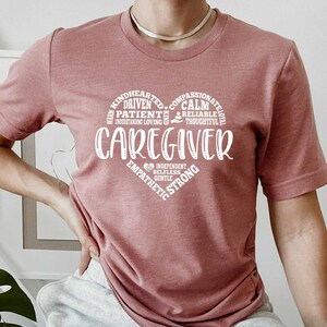 Camisa de cuidador, camisa de trabajador de la salud, camisa de vida del cuidador, camisa de enfermera de hospicio, camisa de apoyo del cuidador, camisa del paciente