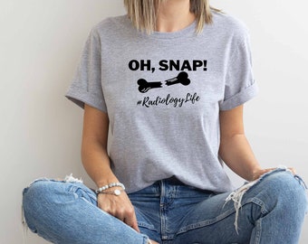 Camisa de ortopedista, Camisa de cirujano ortopédico, Camisa de fisioterapeuta, Camisa de vida de radiología, Camisa de anatomía divertida, Camisa de la escuela de medicina