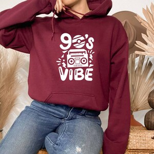 90s Vibe Hoodie, Country Music Hoodie, 90S Love Hoodie, 90S Music Hoodie, Born 90S Gift, 90S Mens Hoodie, Rock And Roll Hoodie, Boho Hoodie