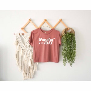 Transfer Day Crop Top, Ivf Luck Crop Top, Ivf Mom Crop Top, Lucky Transfer Day Crop Top, Good Vibes Crop Top, Ivf Strong, Szczęśliwego Dnia Matki