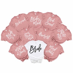 Bride Shirt, Just Married Shirt, Bachelorette Family Gift, Bachelorette Party Shirt, I Said Yes Shirt, Wifey Shirt, Bride Matching Shirt
