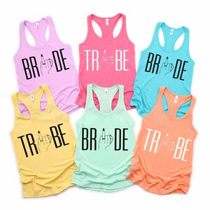 Verlobung Tank Top, Trauzeugin Tank Top Tank Top, Braut und Bräutigam Tank Top, Team Braut Tank Top, Bachelorette Familie Tank Top, Mutter
