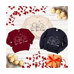 Live Love Camp Sweatshirt, Camping Crew Sweatshirt, Family Camping Gift, Adventure Squad Sweatshirt, Outdoor Sweatshirt, Vacation Sweatshirt