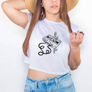 Retro Crop Top, Vintage 90S Crop Top, 90S Mens Crop Top, Born 90S Crop Top, Boho Gift, 90S Girls Crop Top, 90S Nostalgia Crop Top, 90S