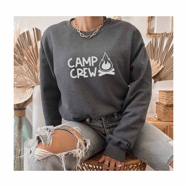 Camp Crew Sweatshirt, World Traveler Sweatshirt, Summer Nights Gift, Vacation Sweatshirt, Camp Squad Sweatshirt, Adventure Time Sweatshirt,