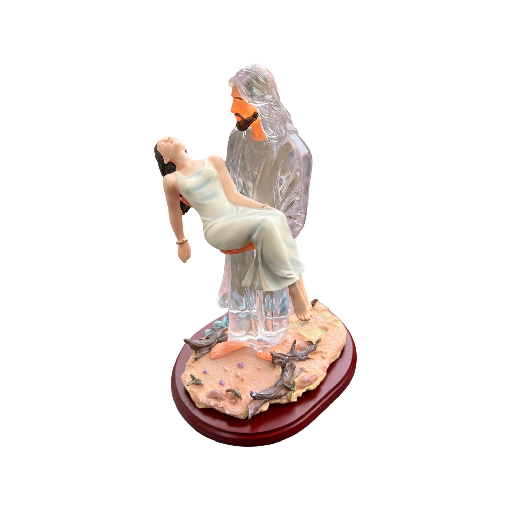 Footprints in the Sand Figurine Etsy