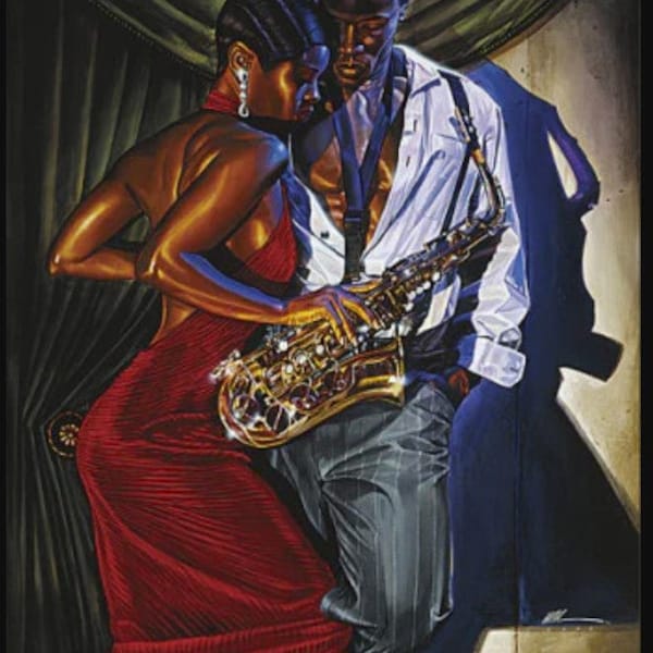 Sax Appeal / Kevin A. Williams / WAK / Black Art / African American Art