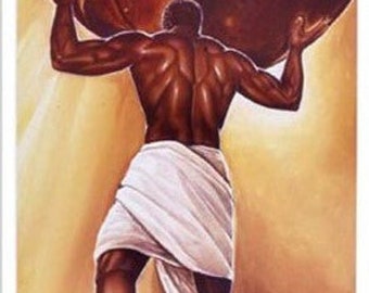 Power of Man / WAK / Black Art / African American Art