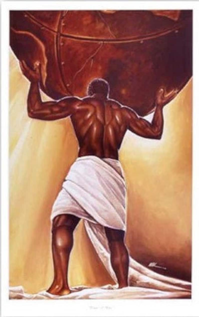 Power of Man / WAK / Black Art / African American Art